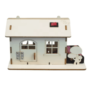 Kit Robótica Casinha Mdf Educacional Infantil Com Led