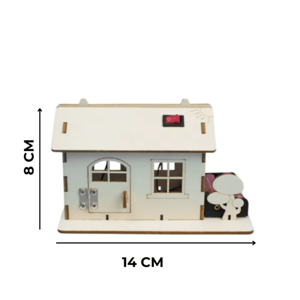 Kit Robótica Casinha Mdf Educacional Infantil Com Led - Image 2
